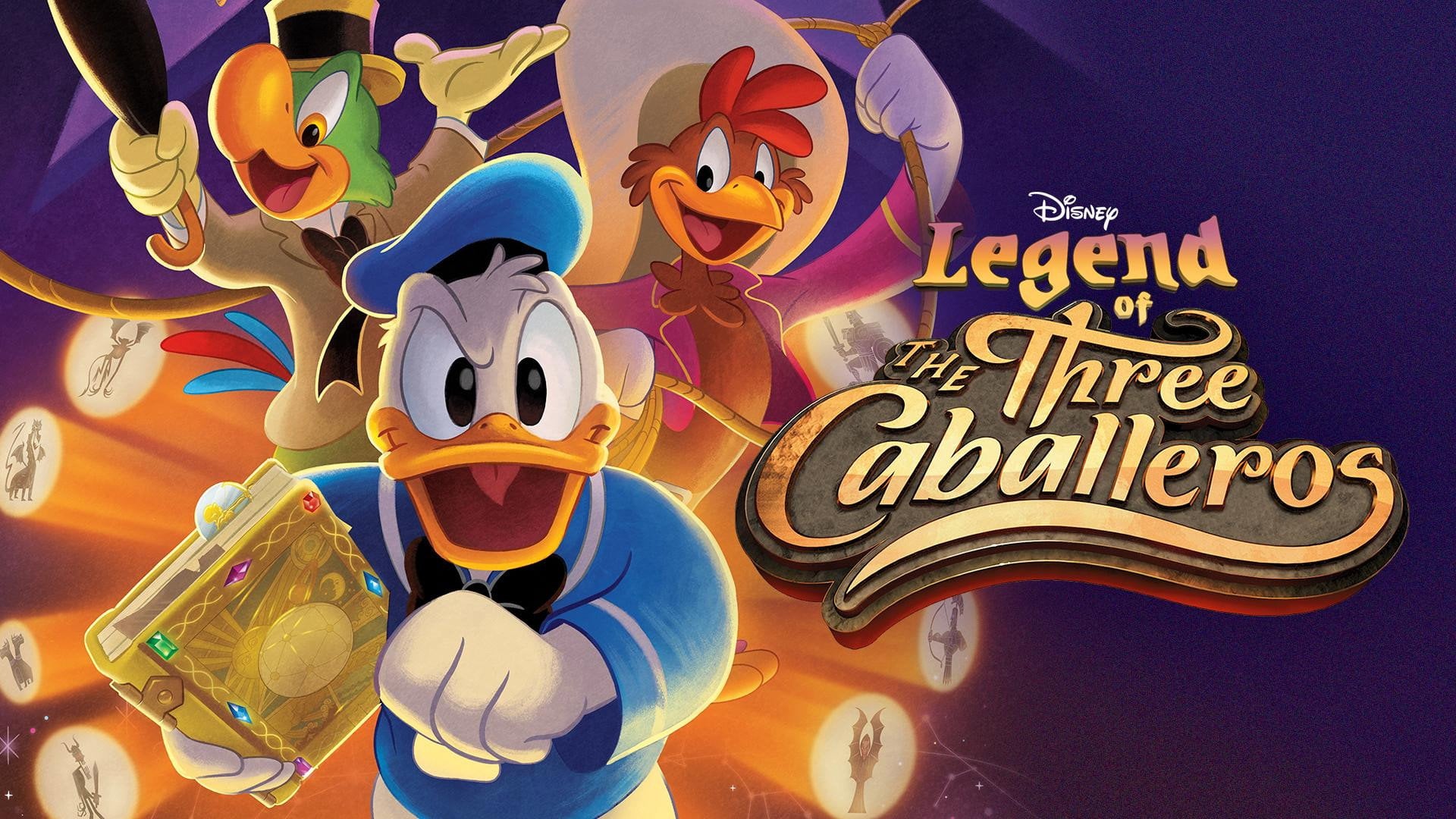 Foto do filme A Lenda dos Três Caballeros