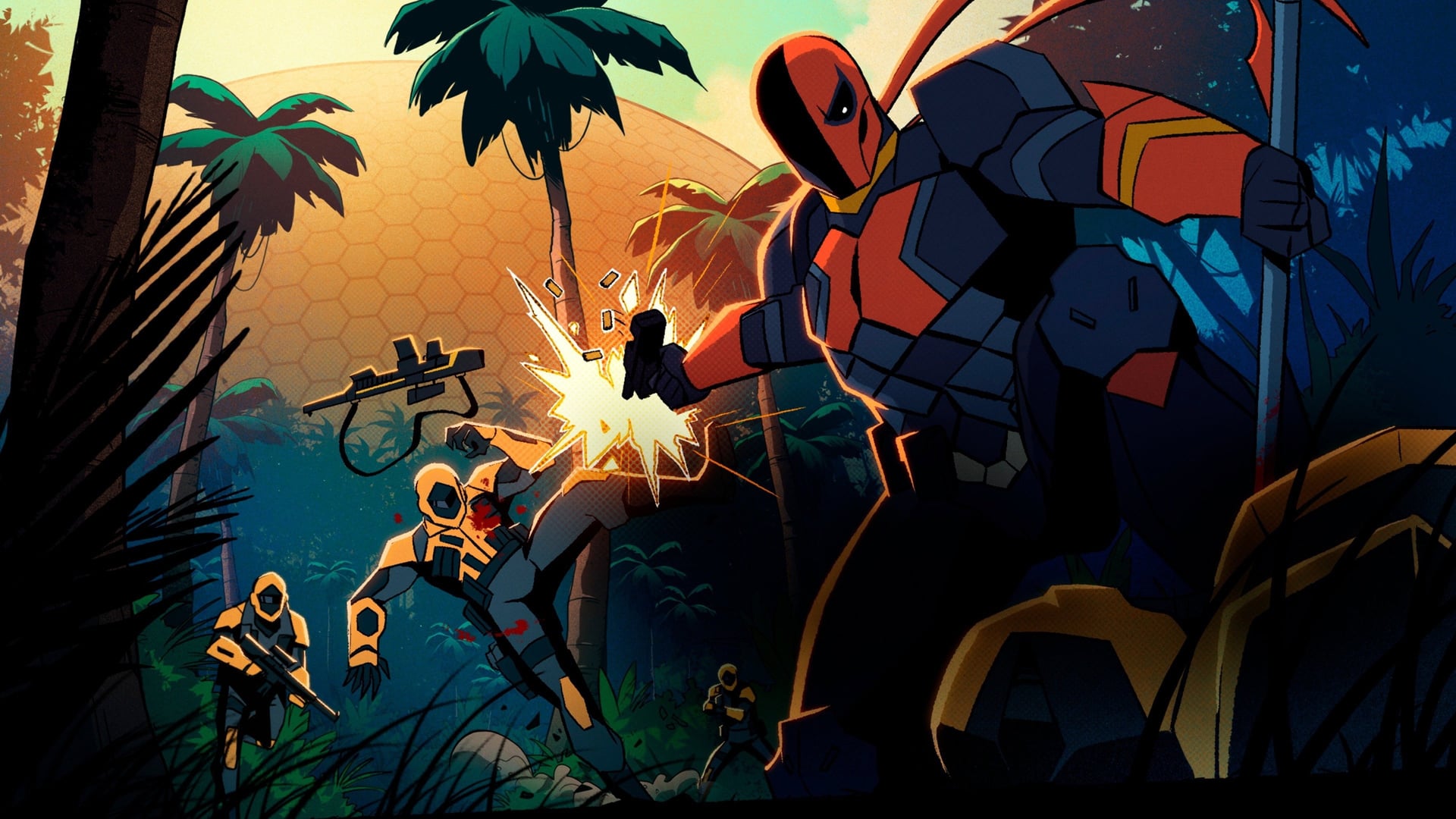 Foto do filme Deathstroke: Knights & Dragons